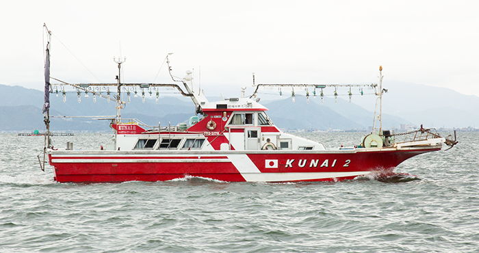 船体紹介 | 釣り船 宮内旅館 くない | 福井県 若狭湾 最大級の大型船